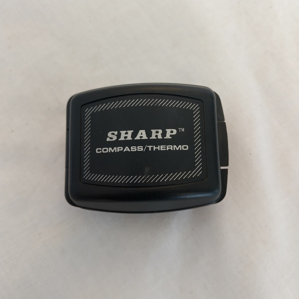 Sharp Compass/Thermo, Pocket Size Black -Made in Japan