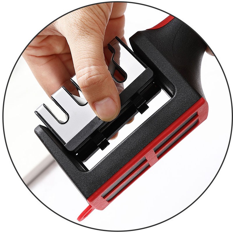 1PC manual sharpener stone household quick sharpener sharpening tool