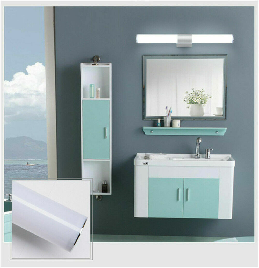 Modern Bathroom Toilet Vanity Wall Makeup Waterproof Light Mirror Front LED Lamp