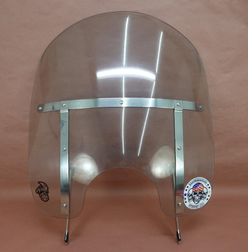 2000-2006 Harley Davidson FLSTFI Fat Boy WINDSHIELD WIND SCREEN - SEE PHOTOS