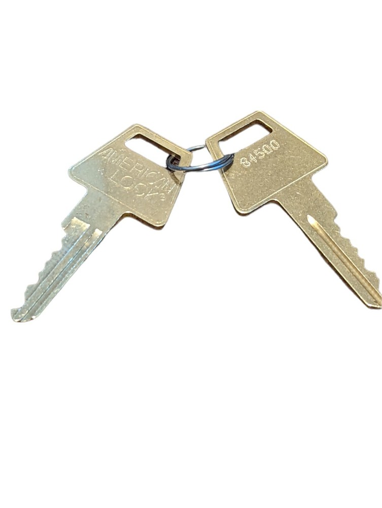 American Lock A6200KA Solid Steel Rectangular Padlock w/ 2 Keys