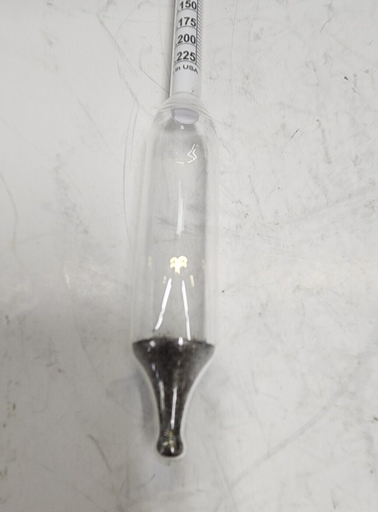 FISHERBRAND HYDROMETER 11522A SPECIFIC GRAVITY