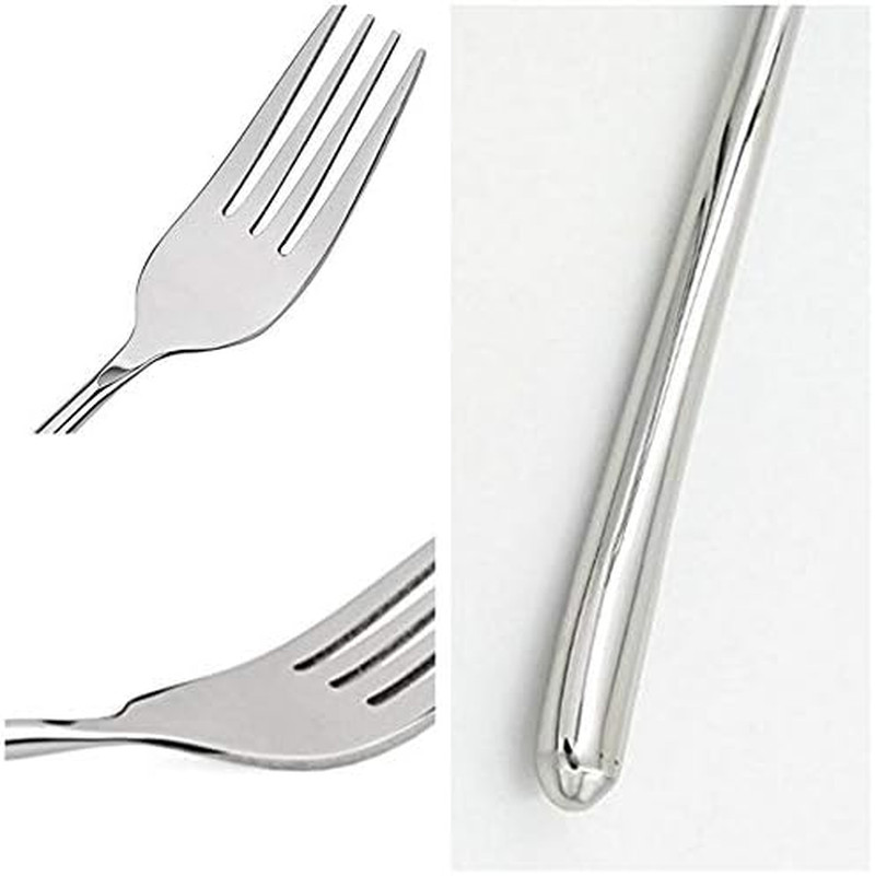 5Pcs Long-Handled Korean Stainless Steel Fork