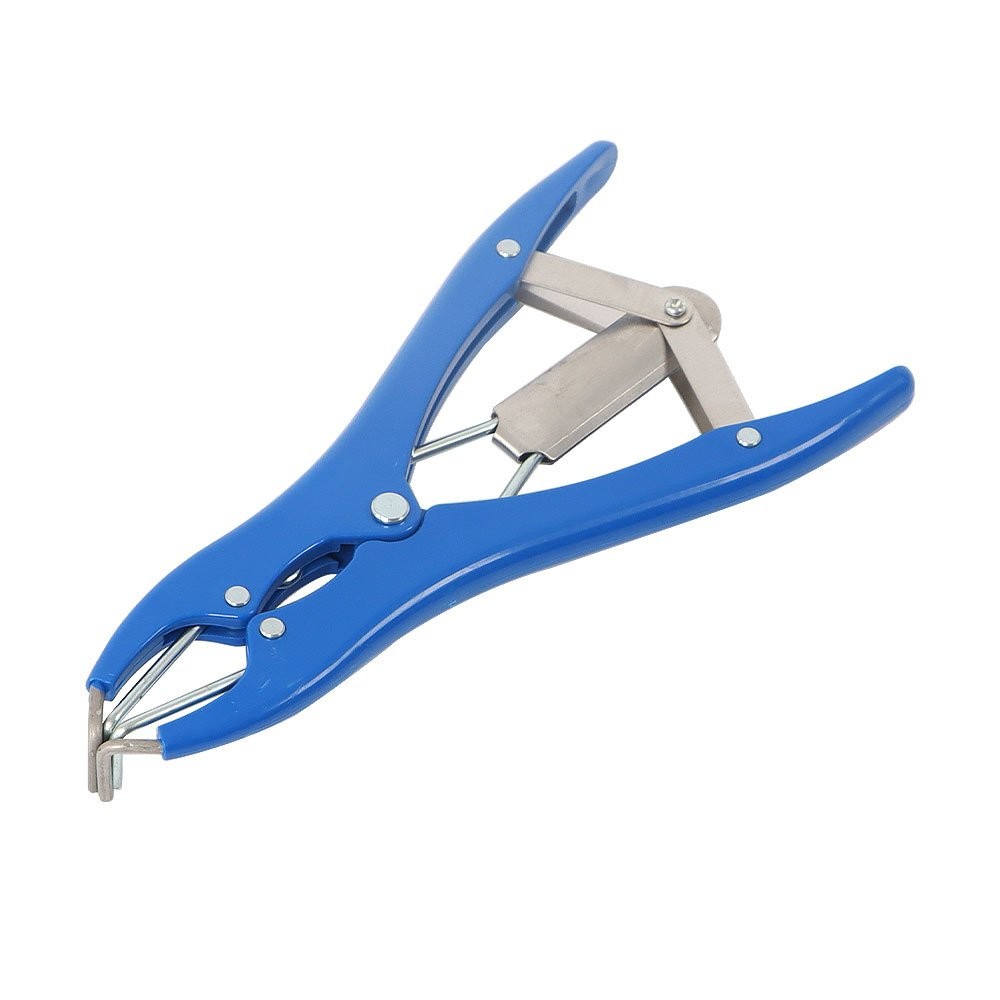 Elastrator Castration Plier + 100 Green Rubber Rings Applicator Castrator Ring