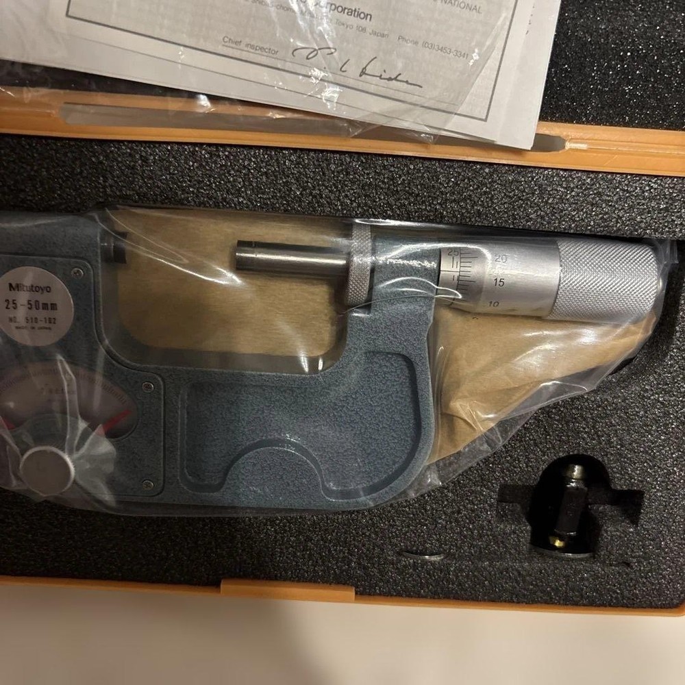 Mitutoyo Micrometer 25-50Mm