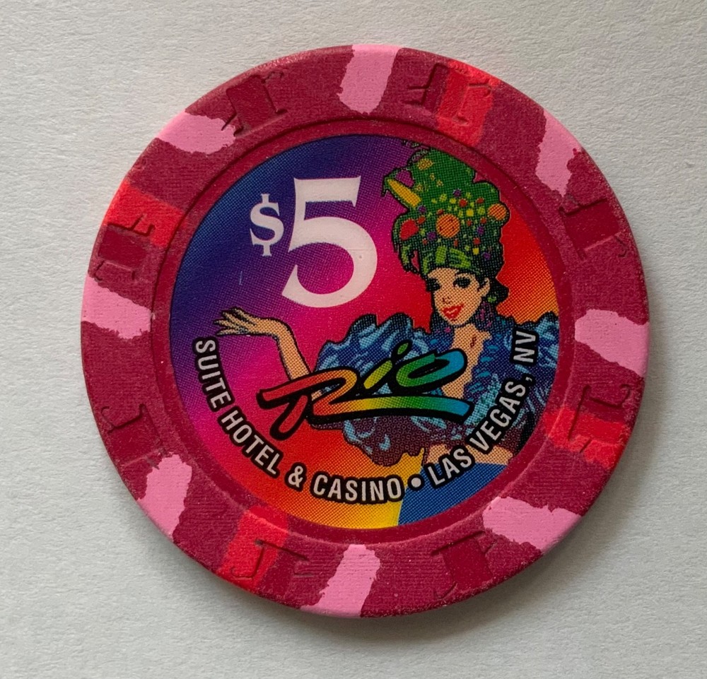 6 NEVADA CASINOS CHIPS