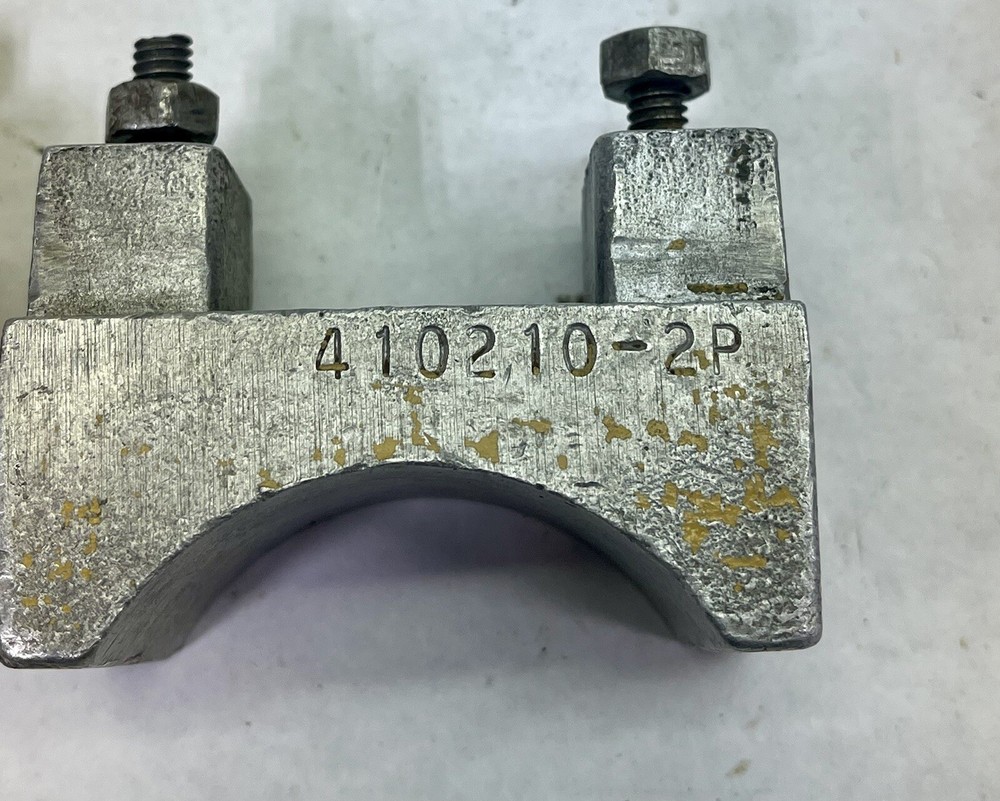 2" IPS Mcelroy Sidewall Fusion Saddle Sidewall Clamping Insert Set Used