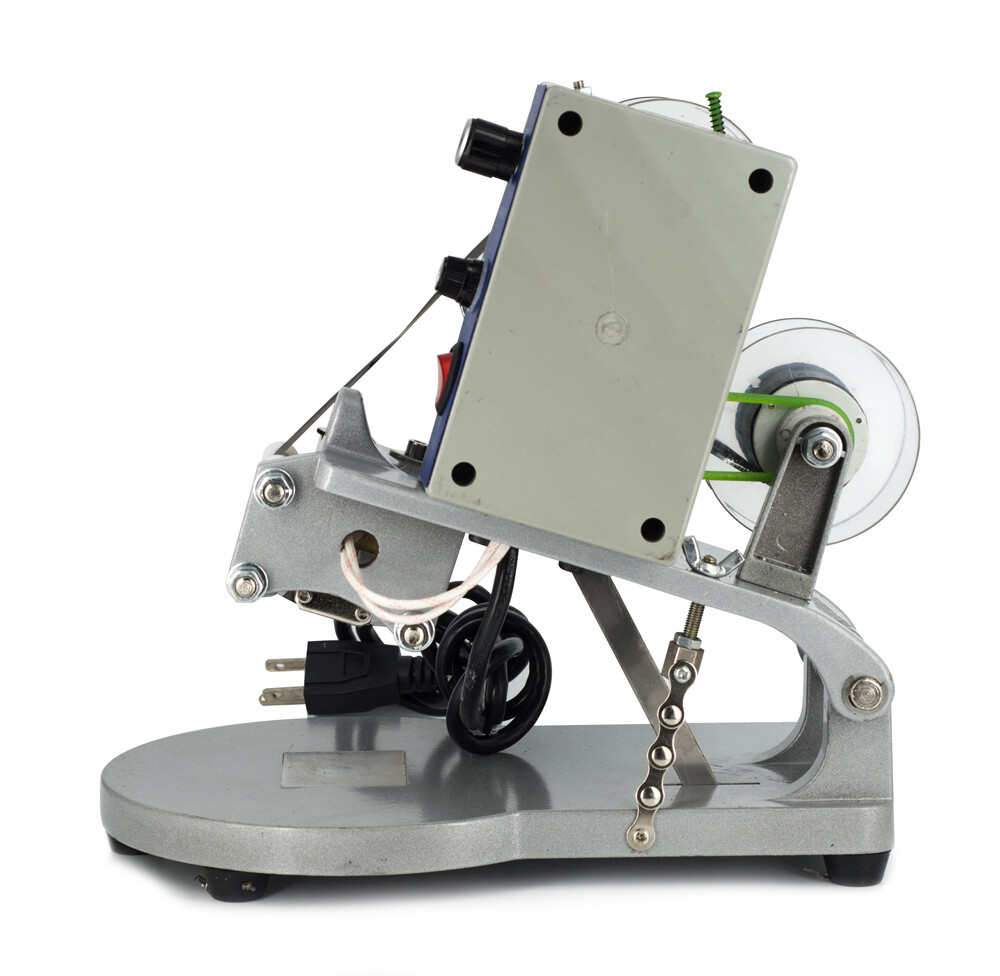 DY-8 Hot Stamp Printer Manual Ribbon Coding Hot Foil Stamping Date Code Machine