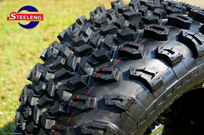 EZGO TXT ELECTRIC GOLF CART 6" LIFT KIT + 12" WHEELS and 23" ALL TERRAIN TIRES