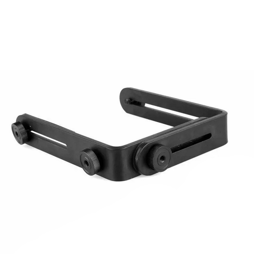 Metal L-Shape Flash Bracket Flashlight Camera Holder Mount For DSLR Camera
