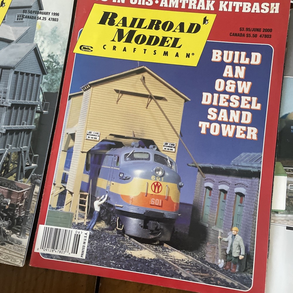 MODEL RAILROAD MAGAZINES & CATALOGS 12 Vintage Issues
