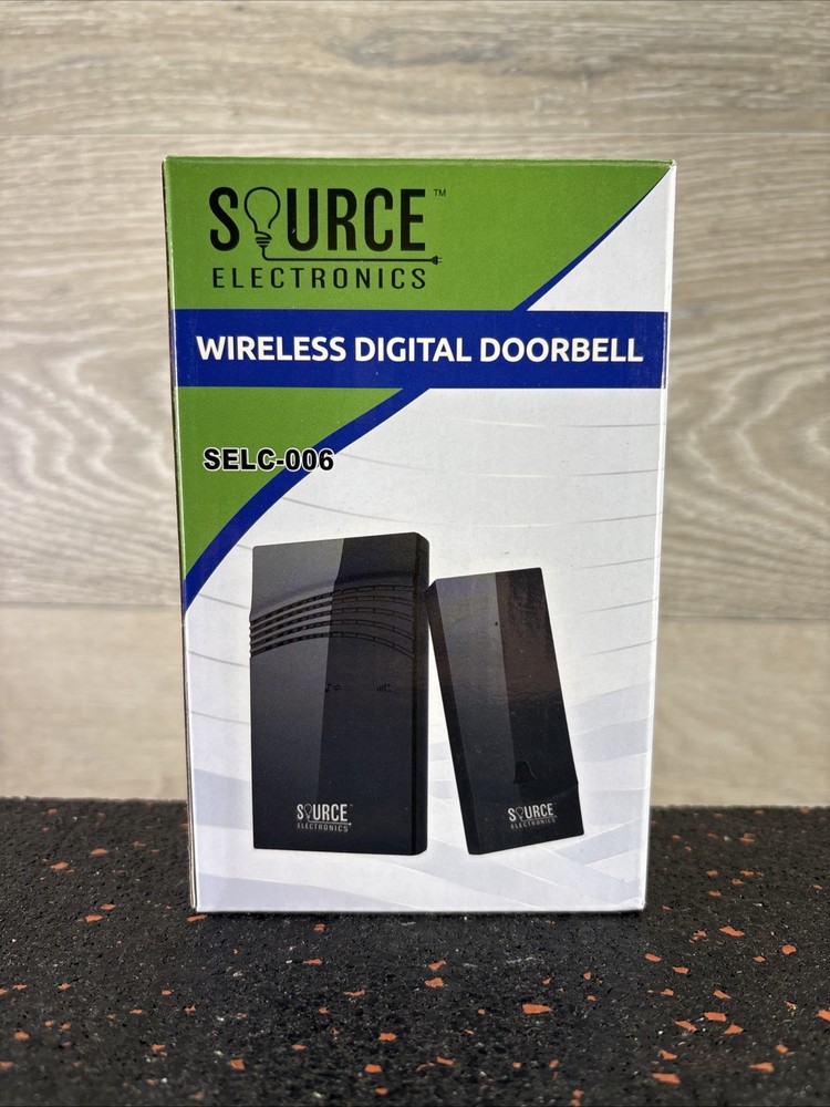 Source Electronics Wireless Digital Doorbell With Chime