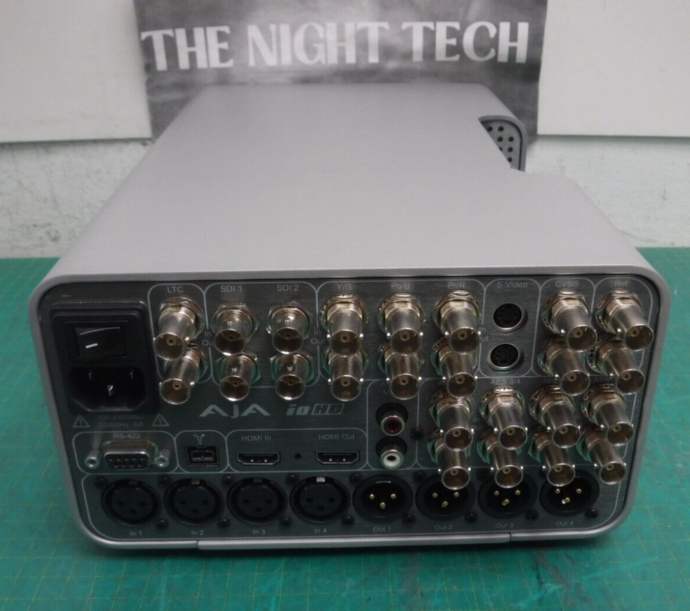 AJA IO-HD Media Converter Analog / Digital Capture Device Video Interface