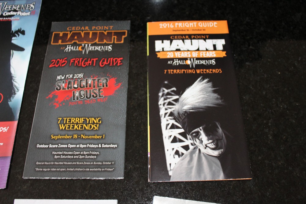 Cedar Point Park Map/Brochure