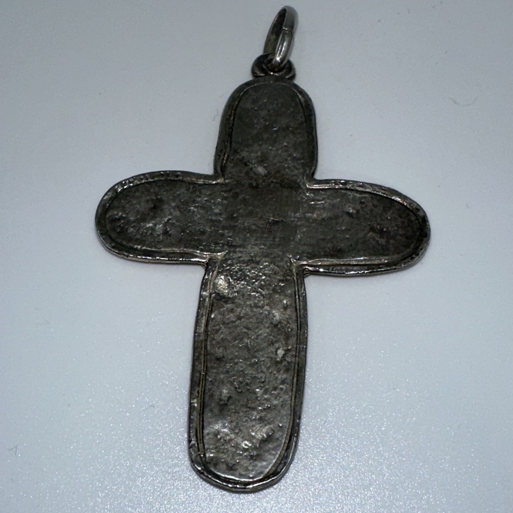 Vintage Hand Made Silver Cross