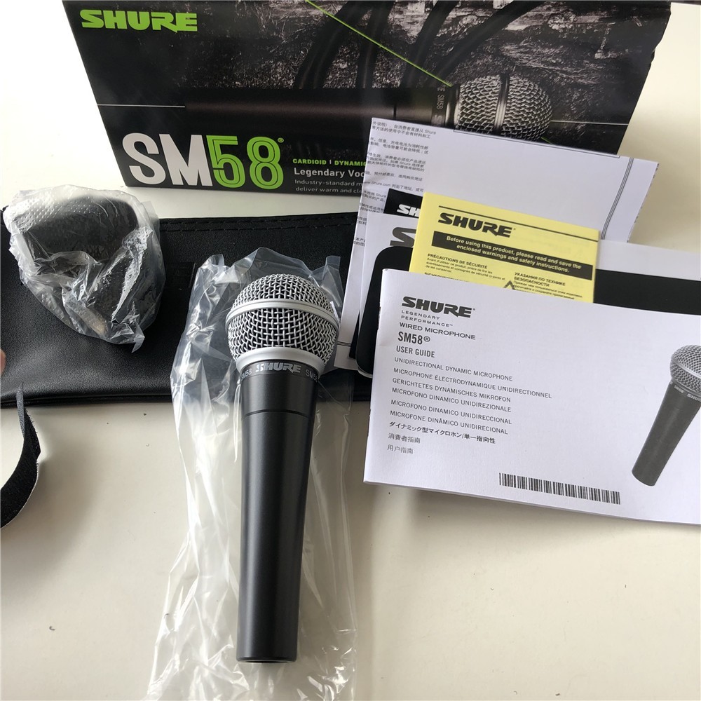 NEW SM58LC Dynamic Wired XLR Professional Microphone - No Switch No Cable