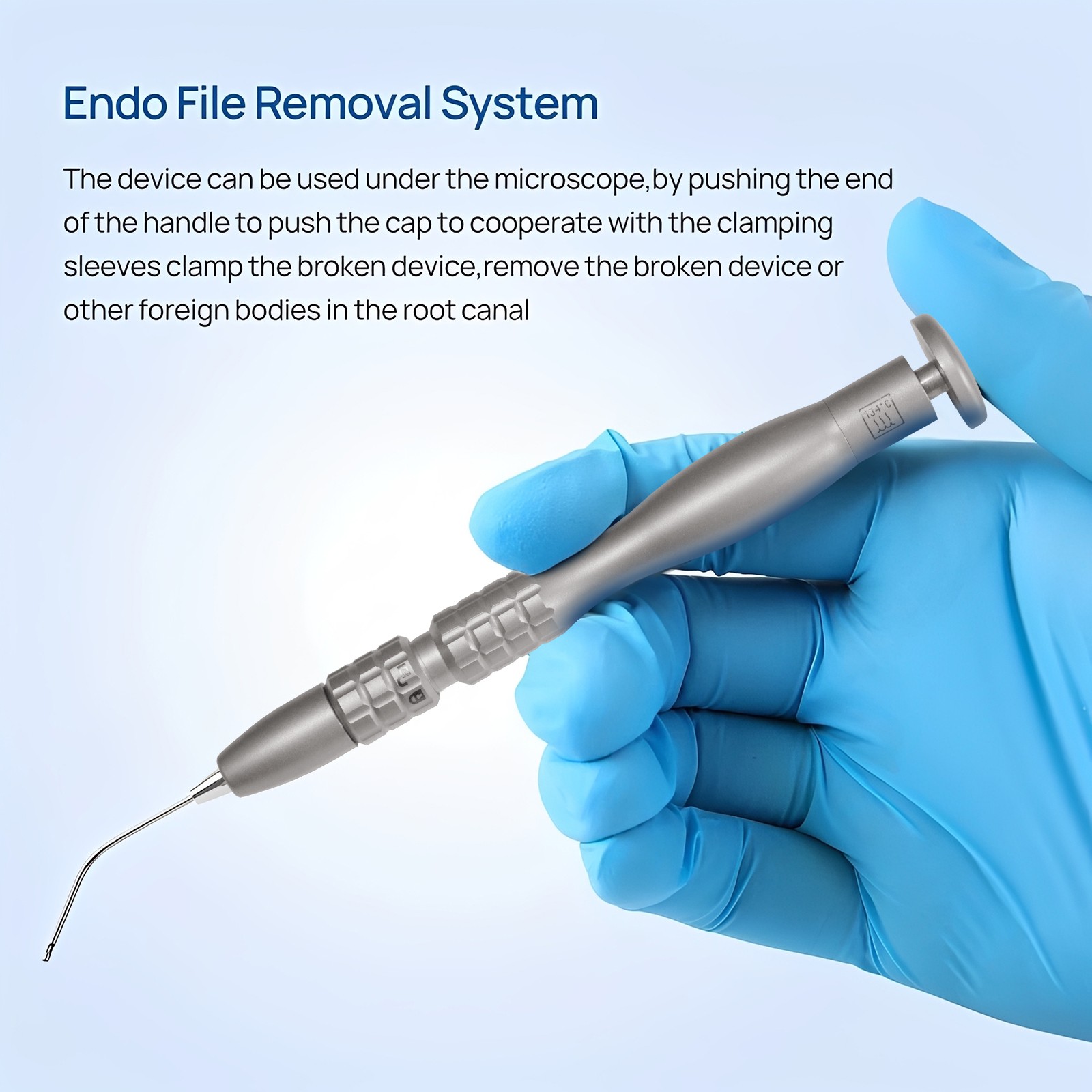 Dental Broken File Extractor Endodontic Removal System Kit Root Canal