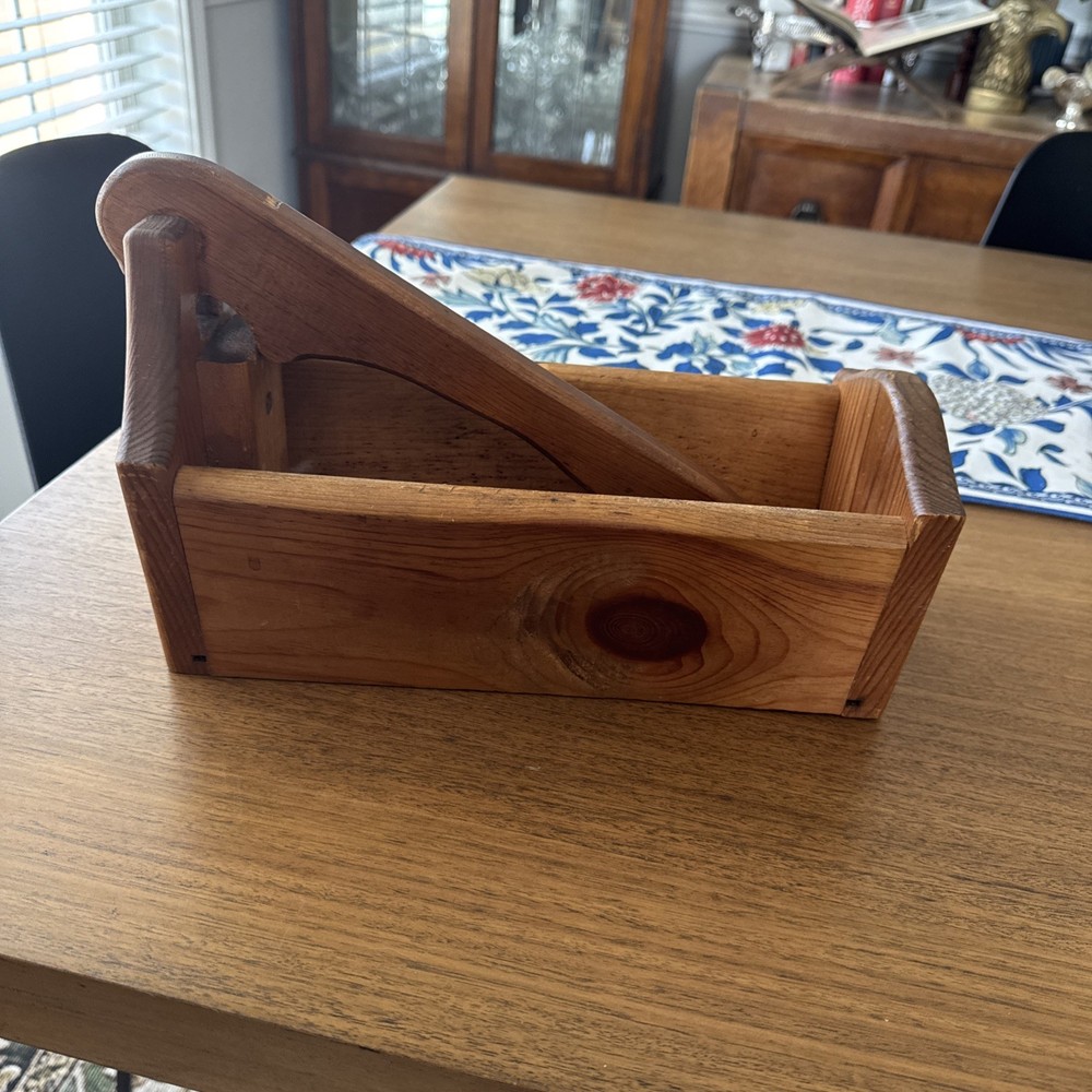 Vintage Handmade Solid Wood Nutcracker and Nut Bowl 12”