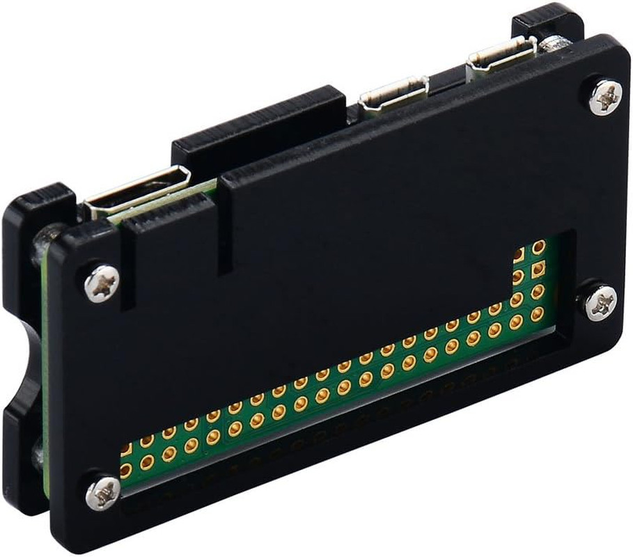 Raspberry Pi Zero 2 Case, Raspberry Pi Zero Case Kit with Pi Zero Heatsink, HDMI