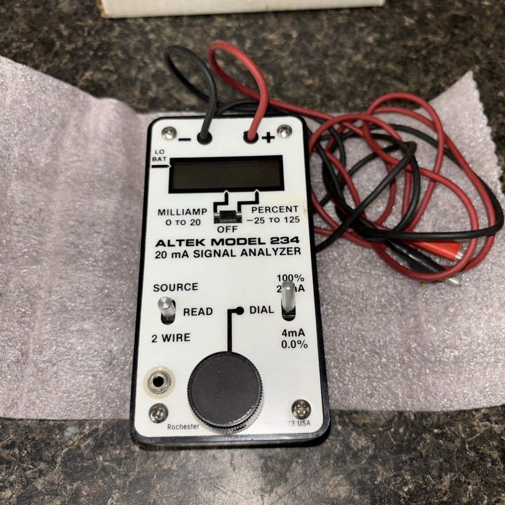 Altek 234 Milliamp Loop Calibrator