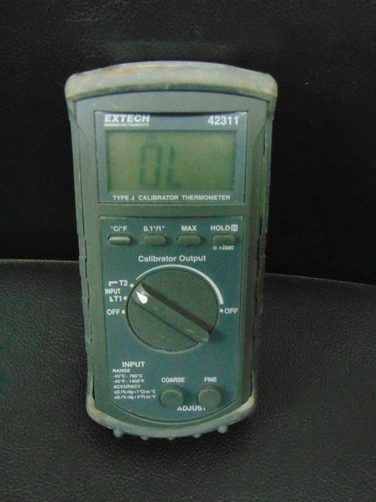 Extech Instruments 42311 Type J Calibrator Thermometer Indicator Meter