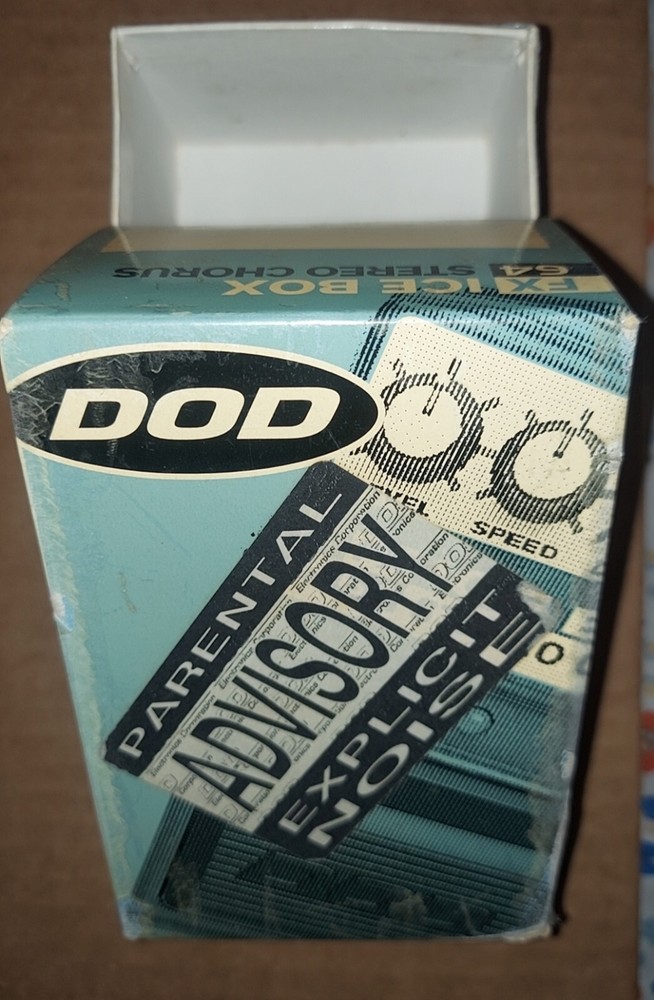 DOD ICE BOX FX64 STEREO CHORUS EFFECTS PEDAL