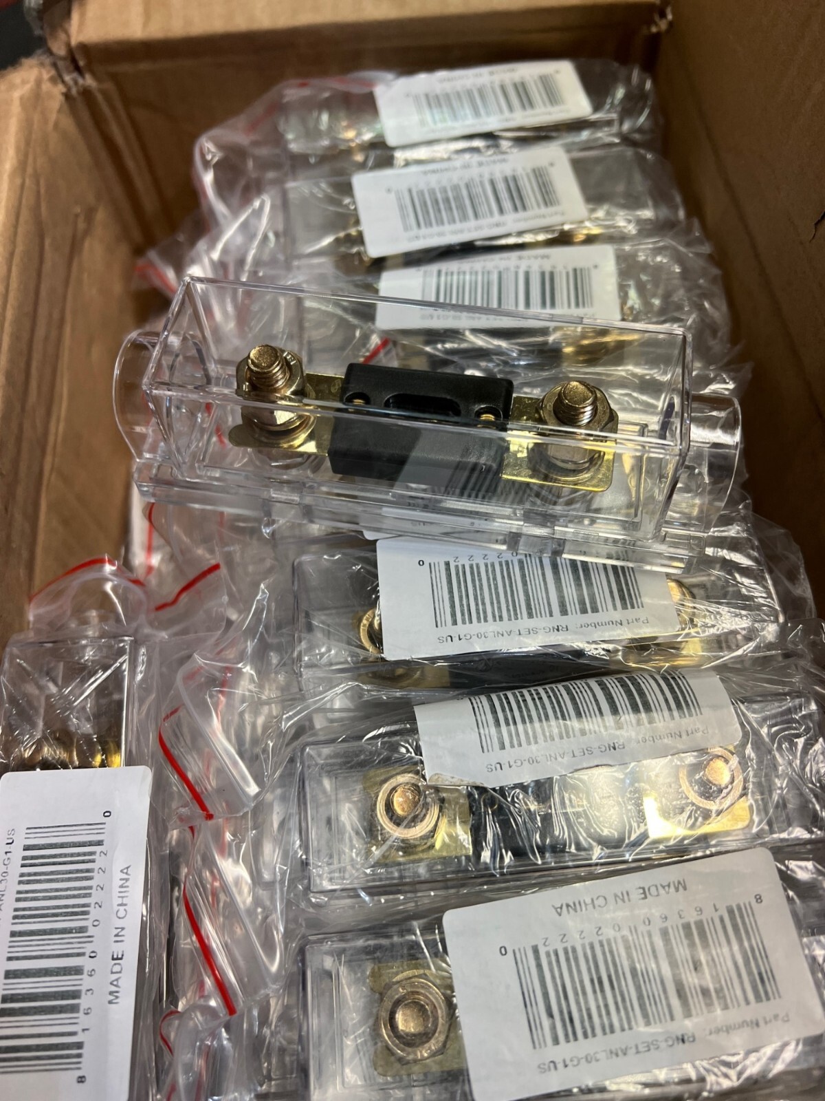 Box of 50 Renogy 30A Set w Holder ANL Fuse RNG-SET-ANL30-G1-US