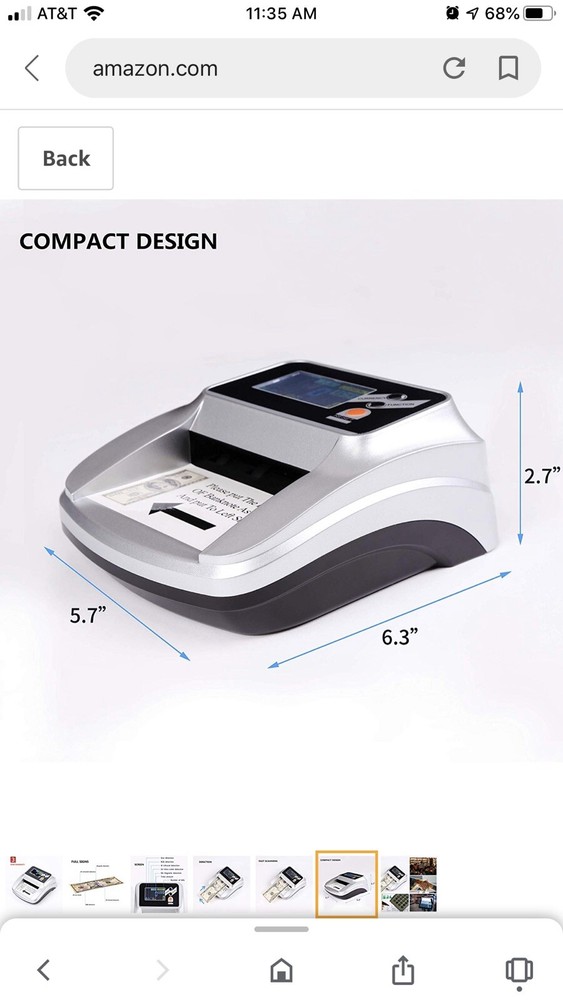 Multi-Currency Banknote Discriminator