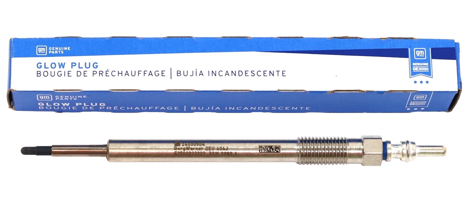 Set of 6 GM Glow Plug 24000504 / 73G for 2021-2024 3.0L Duramax LM2 Diesel OEM