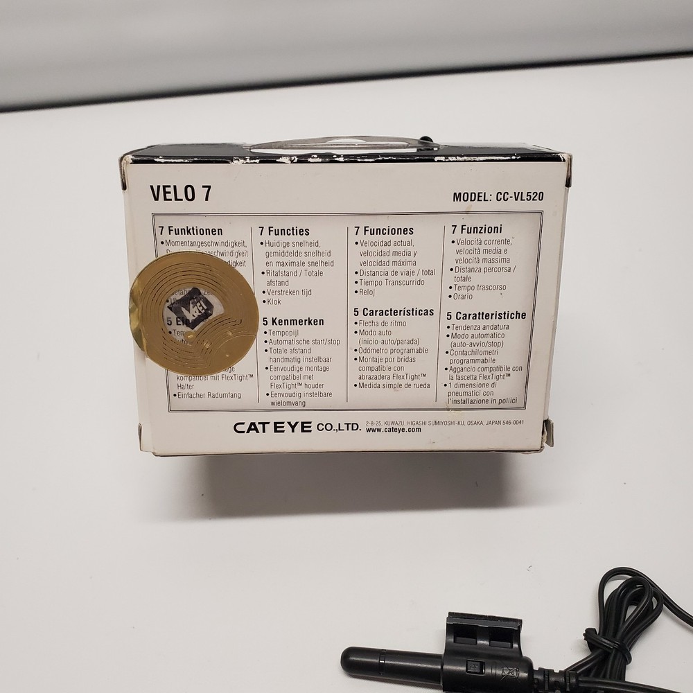 CatEye Velo 7 Function Biker Computer CC-VL520
