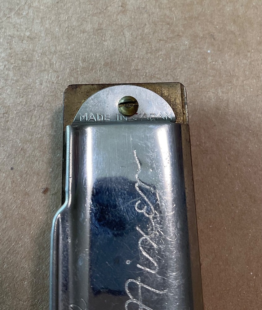 Vintage Registered Melody Mixer Harmonica, made in Japan