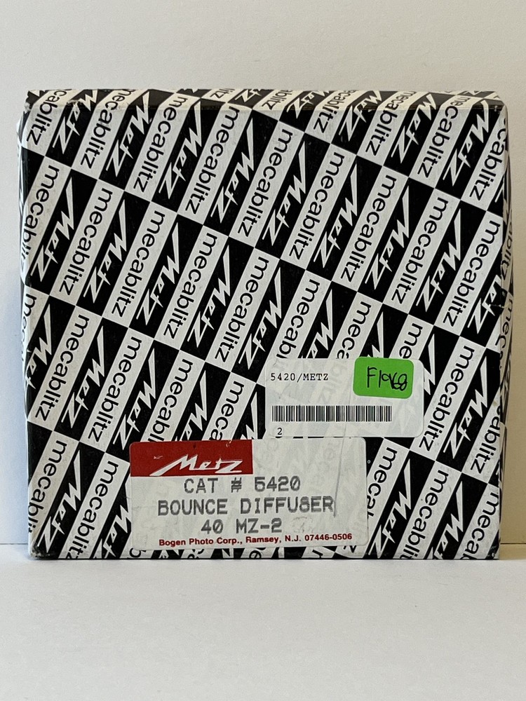 Metz 40 MZ‑2 bounce/diffuser - New in Box - Made in Germany
