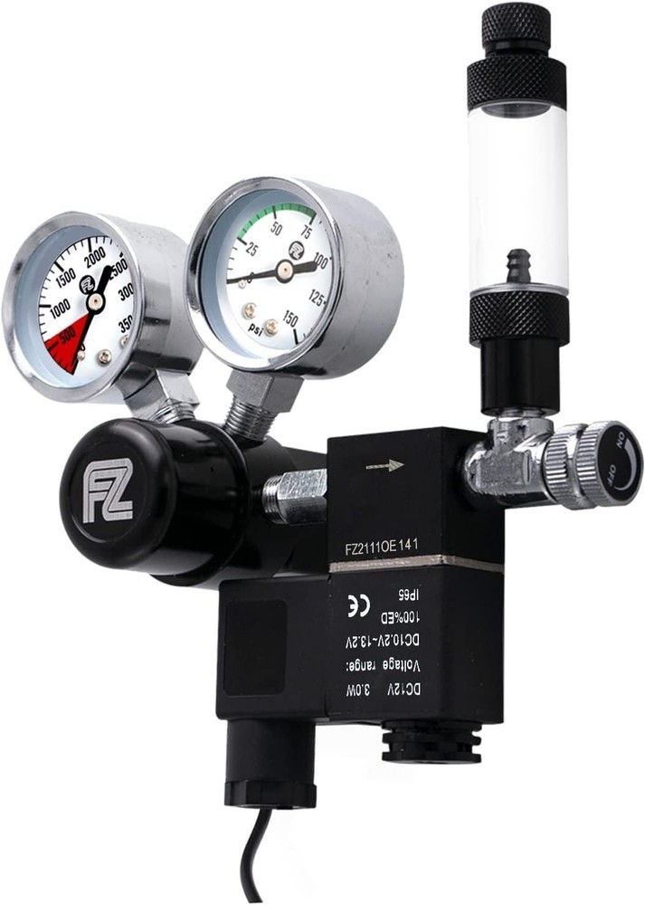 Advanced CO2 Regulator for Aquariums: Split-Type Solenoid with & Tools