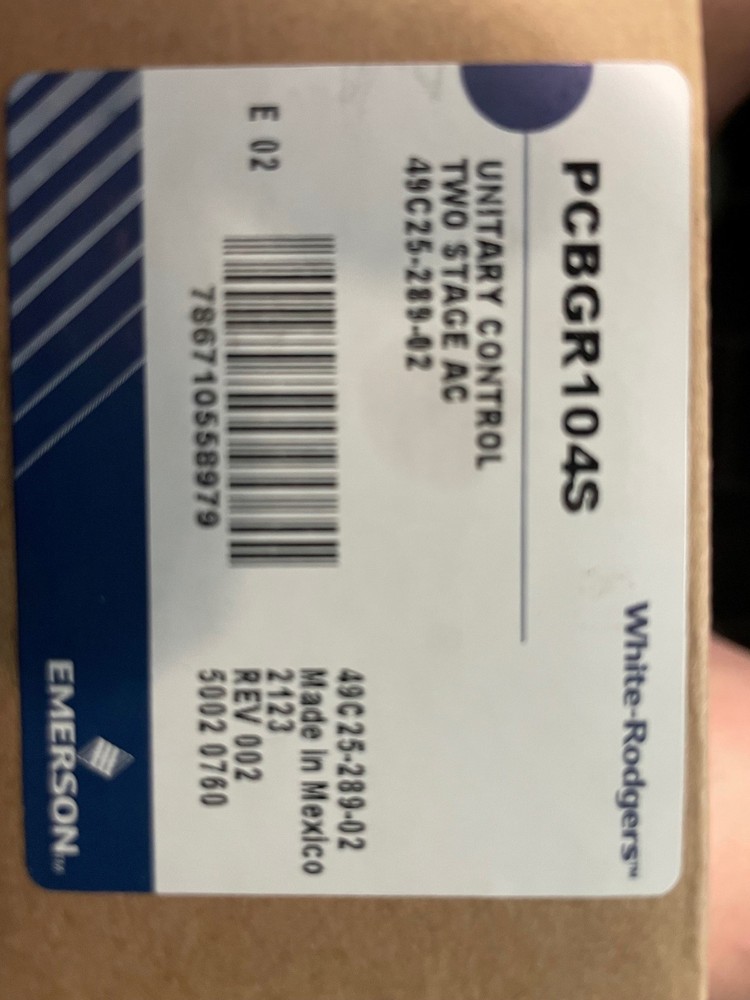PCBGR104S Goodman 2 Stage Pcb Control Ac OEM PCBGR104S