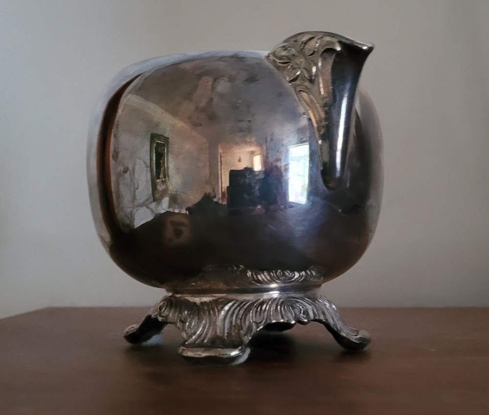 F. B. Rogers Silverplated Footed Creamer