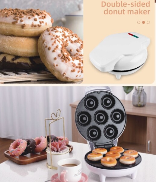 The 110V breakfast machine, donut maker, 7-hole pancake maker, bread maker
