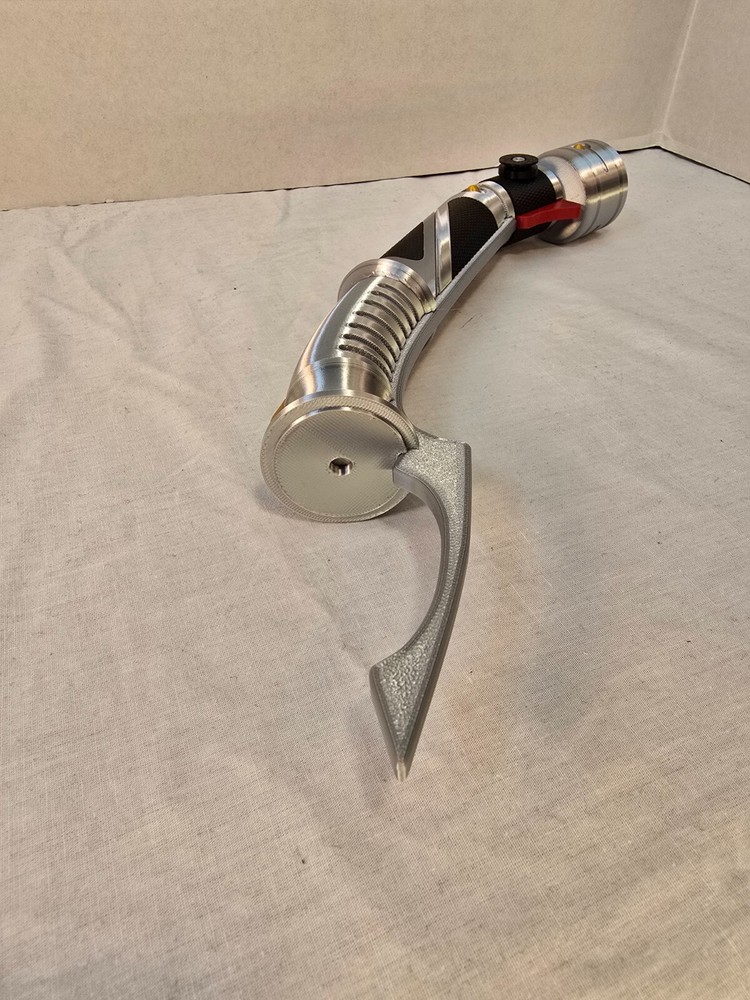 Count Dooku Inspired Lightsaber Replica+Stand, Star Wars SITH