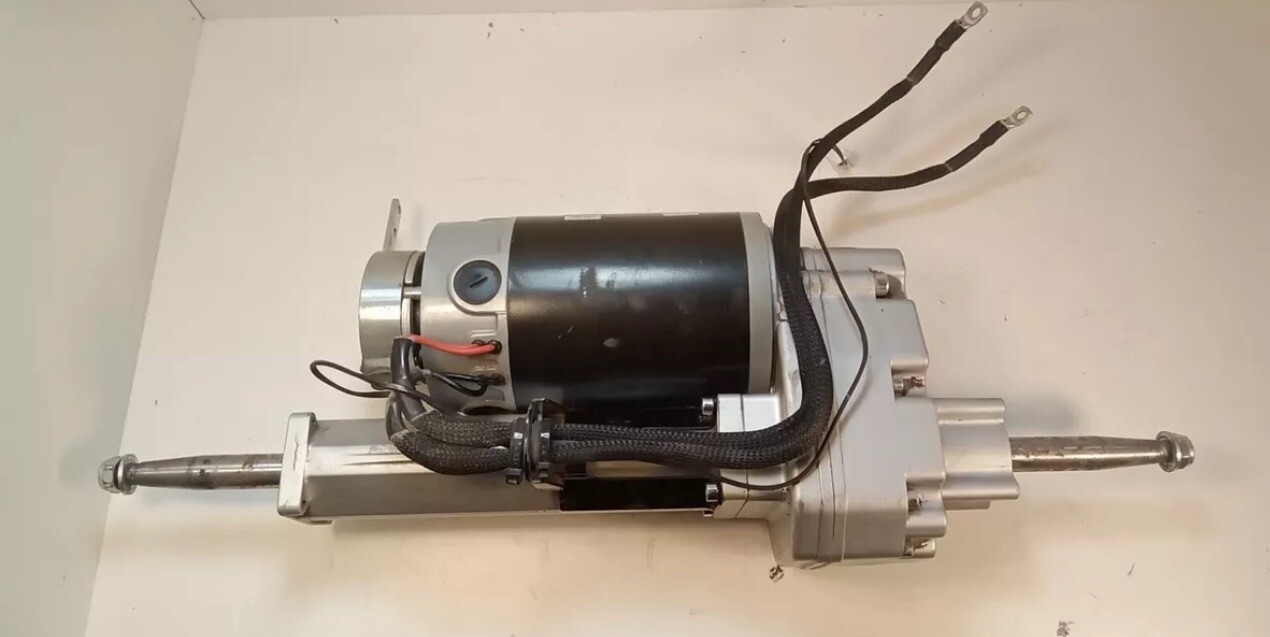 Mobility Raptor 3 Wheel Transaxle Assembly, Motor Brake Gearbox Pride SM1
