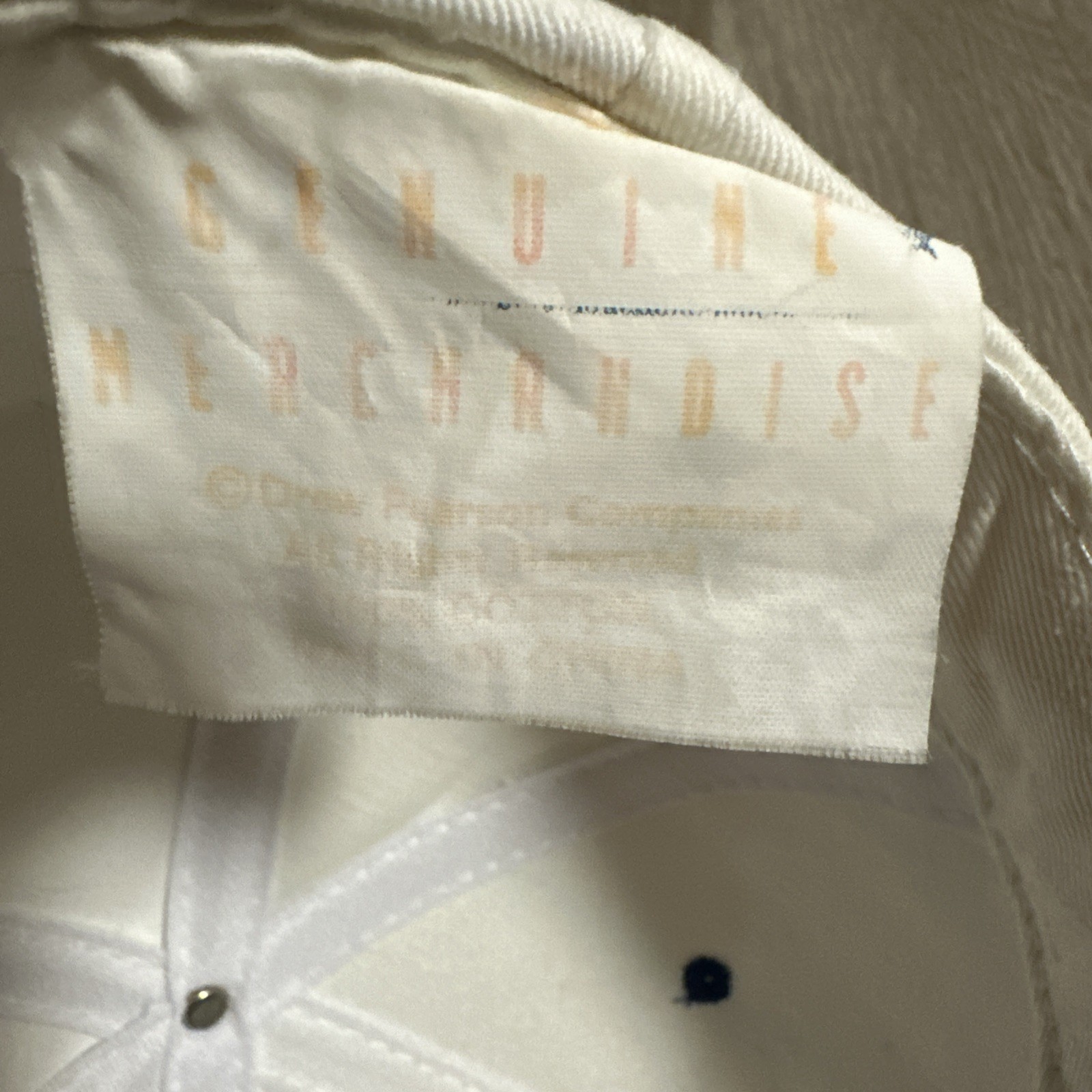 Vintage 90s Milwaukee Brewers Two Tone Logo Blockhead Drew Pearson Snapback Hat