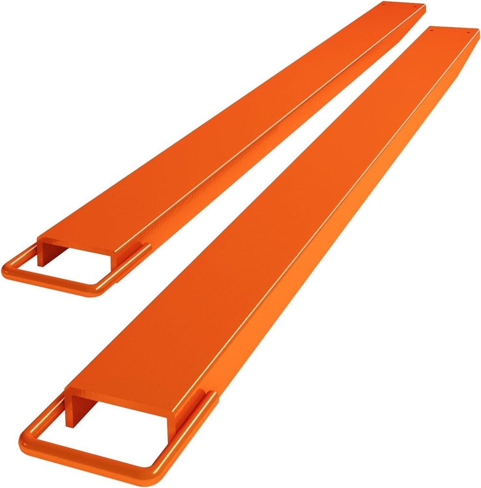 Pallet Forklift Extensions, 72" Fork Extensions 4.5" Width, Heavy Duty Fork E...