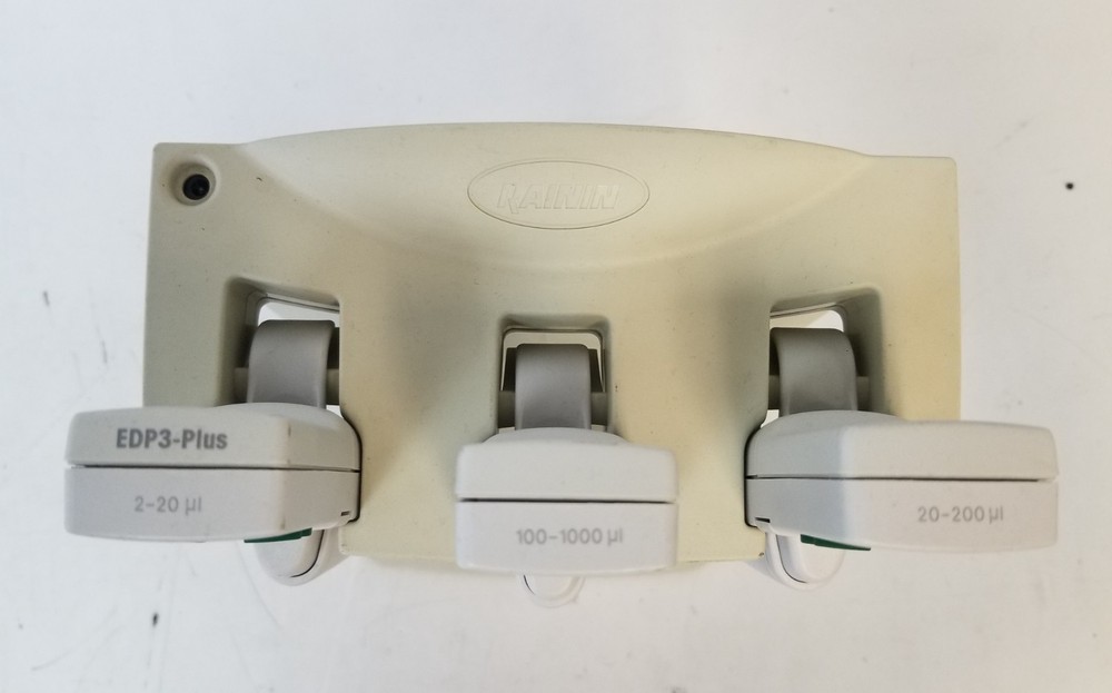 Rainin E3 Rapid Charge Stand + EDP3-Plus Pipettes