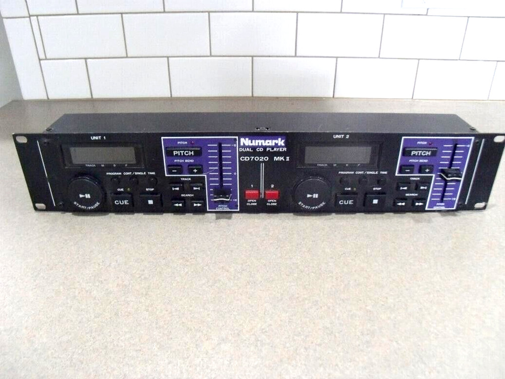 Nice! Numark CD7020 DJ Dual CD Controller Only Untested