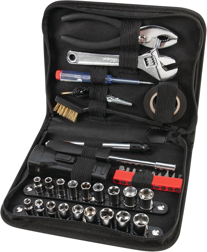 W1197 38 Piece Compact Tool Set with Zipper Case