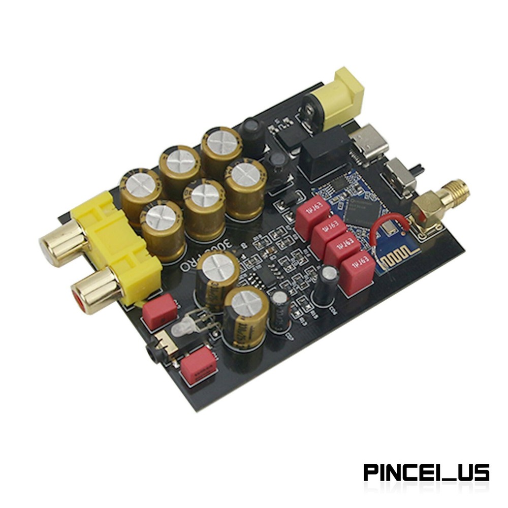 Bluetooth 5.0 Audio Receiver Board HiFi Preamp Module For APTX Amplifier Audio