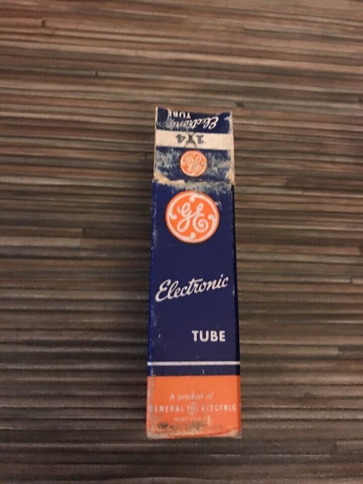 1T4 NOS GE 7-pin Miniature Remote Cut Off Pentode Quantity Tested