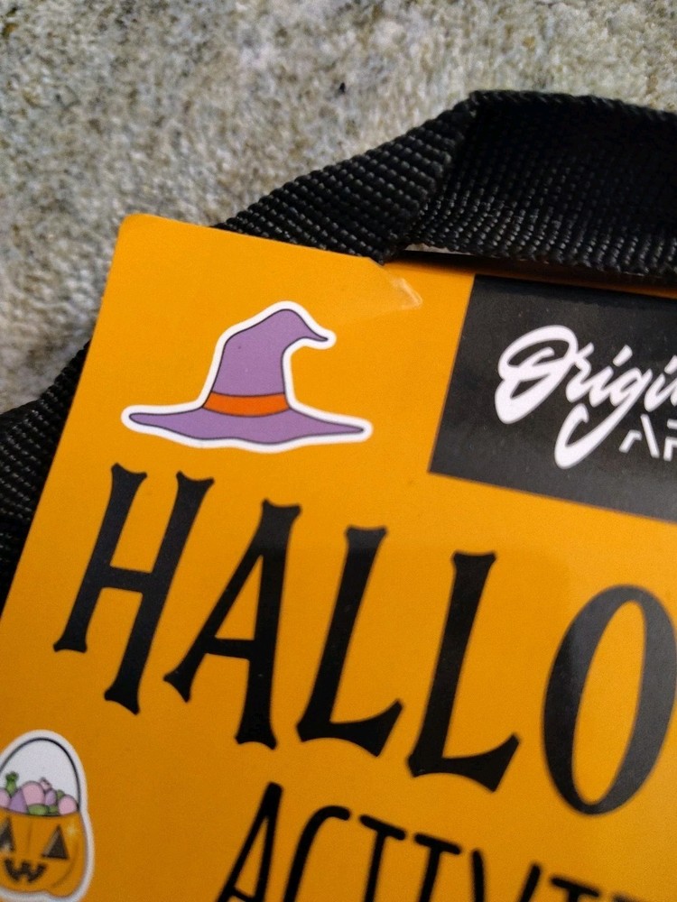 Halloween Coloring & Sticker Activity Set Case Create on The Go