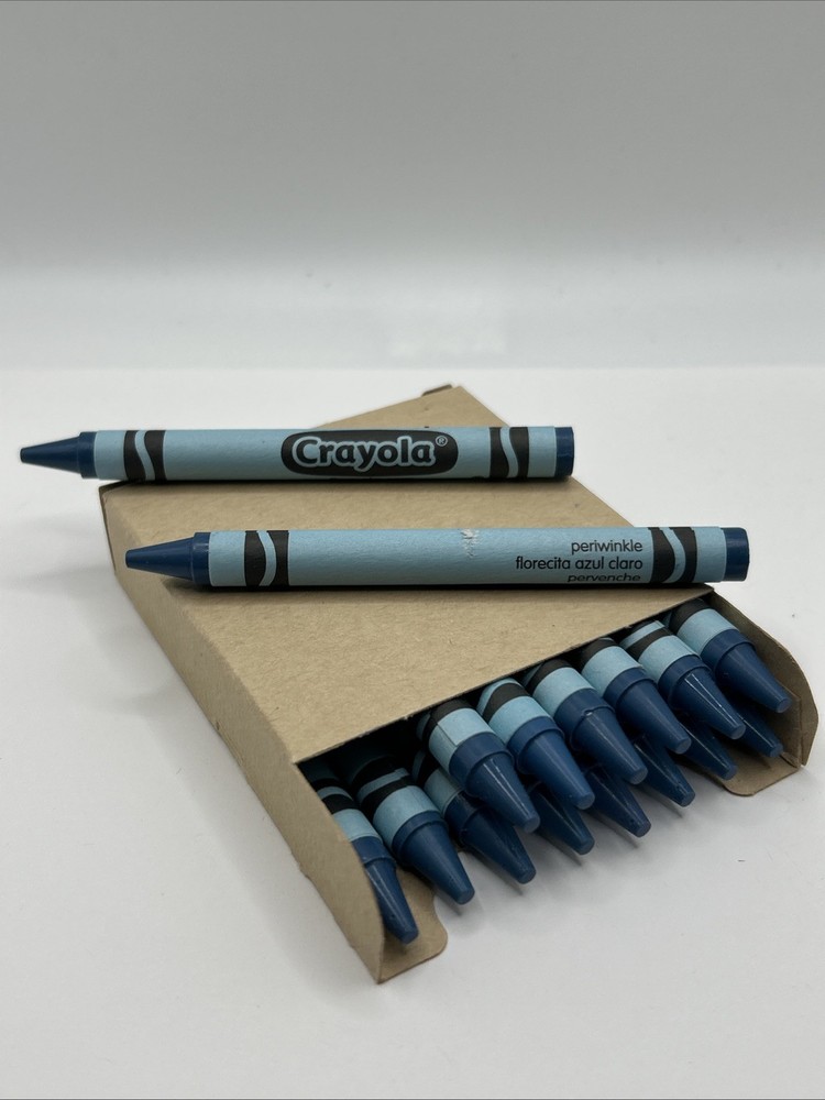 (16) Crayola Crayons (periwinkle) BULK