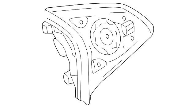 Genuine GM Black Radio Control Switch 84467689