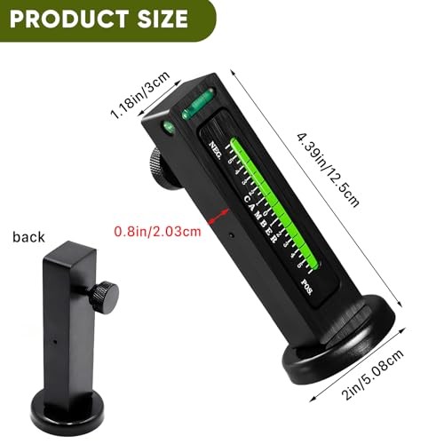 Adjustable Magnetic Gauge Tool, Camber Castor Strut Wheel Alignment Black
