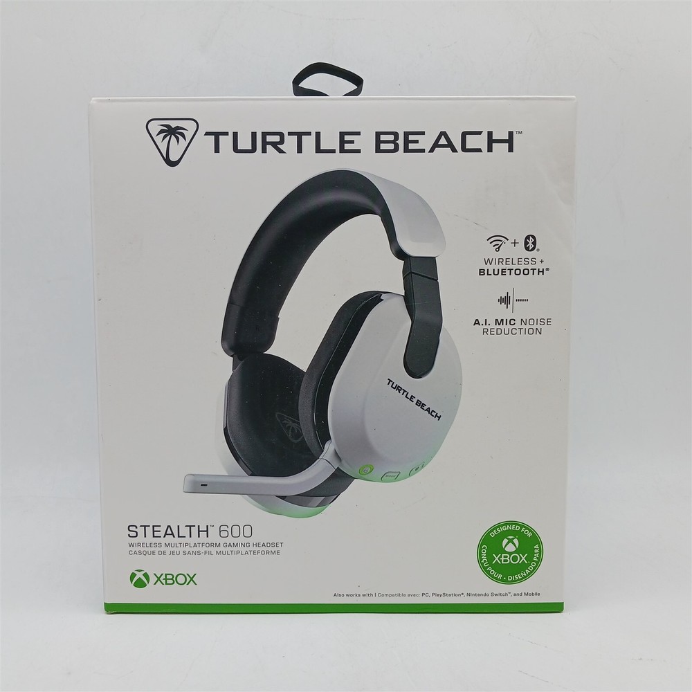 Turtle Beach Stealth 600 Gen 3 Wireless Multiplatform Amplified Headset – White